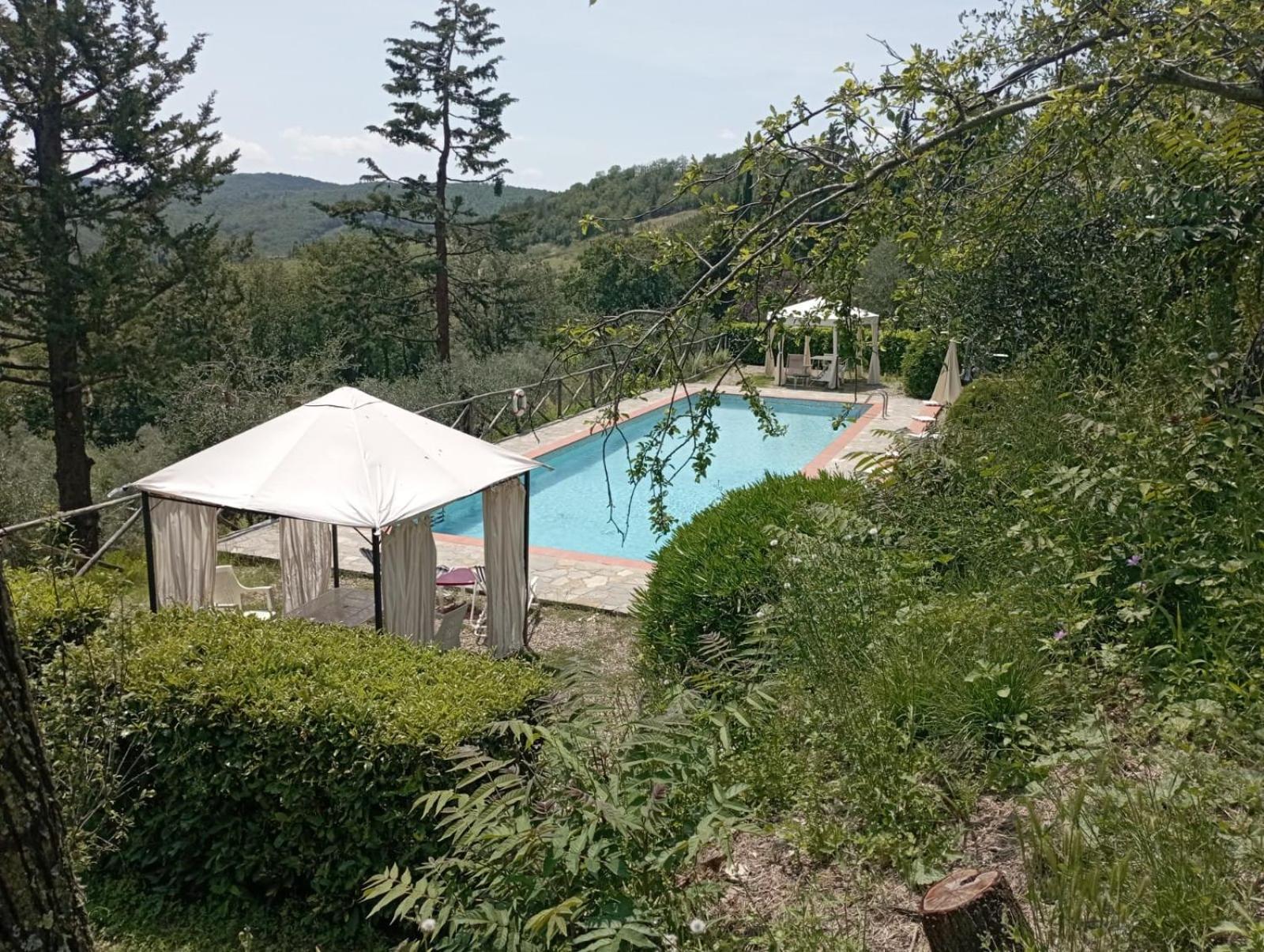 Casa Degli Ulivi - Cottage With Swimming Pool 卡斯特利纳－因基安蒂 外观 照片